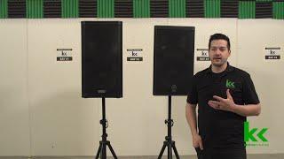 Yamaha DSR vs QSC KW Speakers