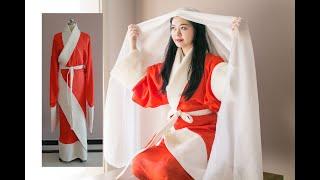 2000 years ago | making hanfu | QUJU | 2000年前的汉服曲裾制作