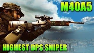 Sniper Sunday: M40A5 Highest DPS Sniper Rifle (Battlefield 4 Gameplay/Commentary)