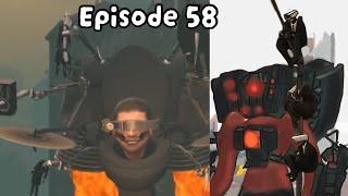 Skibidi Toilet Characters react to Skibidi Toilet 58 #shorts