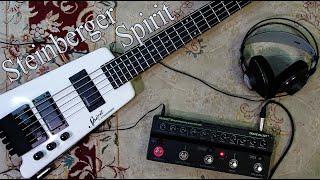 Bass guitar Steinberger Spirit 5 strings - Sound Test