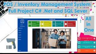 C# Full Projects Supermarket Management System | POS by Using SQL Database   with Source code ⏲