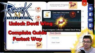 Cara TERCEPAT Buka Devil Wing Blueprint! Complete Guide! Back Termantap Ragnarok Eternal Love