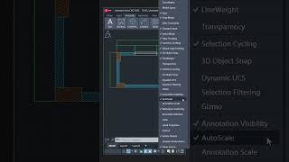 Annotation Scale (Dimensions) - AutoCAD Tutorial #architecture #autocad #architect