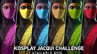 Mortal Kombat Mobile Kosplay Jacqui Briggs  gameplay