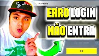 ERRO LOGIN COD MOBILE FALHA AO FAZER LOGIN COD MOBILE NÃO ENTRA ERRO APÓS ATUALIZAÇÃO COD MOBILE