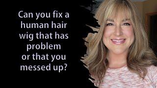 Sharing some important information about human hair wigs and FIXING them!  READ THE DESCRIPTION!