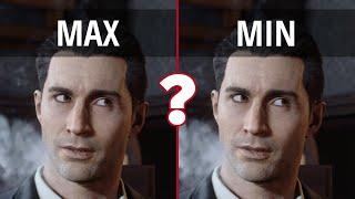 [4K] MAFIA DEFINITIVE EDITION MAX vs MIN PC - Comparaison graphismes & Frame rate