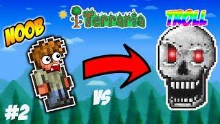 Terraria Trolling - Noobs vs Dungeon Guardian