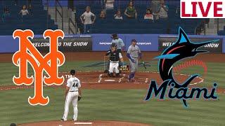 LIVE New York  Mets vs Miami Marlins/Spring Training 2025/ Mlb Evivo/MLB THE SHOW