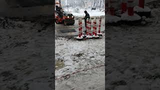 The latest asphalt laying technologies Lviv Bandera Street StartUp24