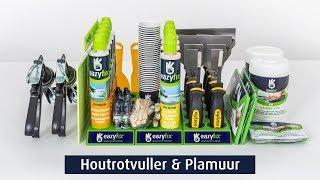 De kwaliteit van Eazyfix® Houtrotvuller en Plamuur