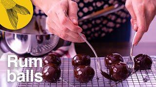 Rum balls recipe—decadent, chocolatey, rum-soaked treats for the holidays ahead