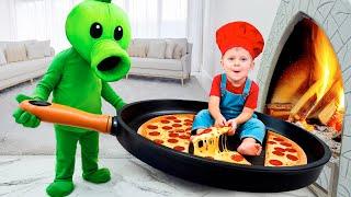 HUNGRY Plant Wants to Eat Oliver | Adventure Stories for Kids