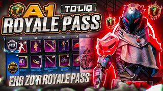  A1 ROYALE PASS TO'LIQ - 1 RPdan 100 RPgacha /  ENG ZO'R RP? / RP OLISH ANIQ NARXI  RPda MATERIAL