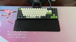 Miya Pro Panda w/ NK Silk Blacks