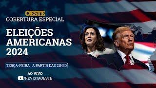 COBERTURA ESPECIAL OESTE | ELEIÇÕES AMERICANAS 2024: DONALD TRUMP X KAMALA HARRIS - 05/11/2024