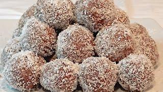 TARTUFI DOLCI al CIOCCOLATO RICOTTA E COCCO ricetta del buon 'umore