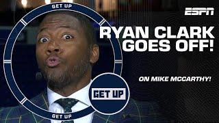 Ryan Clark GOES OFF on Mike McCarthy about his Kellen Moore comments  | Get Up