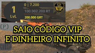 RTHD CÓDIGO PRA GANHAR VIP, RT E GRT GRÁTIS