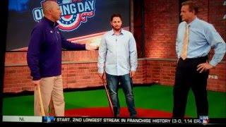 Tyler White, Al Leiter & Coach Moranda MLB Network