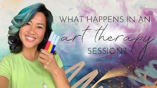 What Happens in an Art Therapy Session (with me)