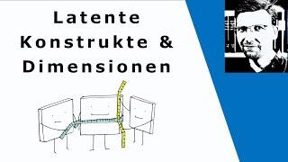 Latente Konstrukte und Dimensionen - Grundlagen Diagnostik