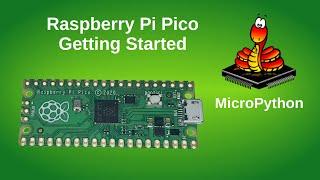 Raspberry Pi Pico - microcontroller - getting started with MicroPython