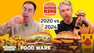 US vs UK Burger King 2020 vs 2024 | Food Wars | Insider Food