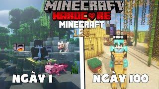 KuroMC Tóm Tắt 100 Ngày Trong Minecraft 1.20 Sinh Tồn Siêu Khó !! 100 Days Minecraft Hardcore 1.20