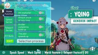 [New] Cheat GENSHIN IMPACT Android yQing Cheat Simple work support no root