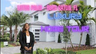 Sumatra Model Home | Lotus Palm| Boca Raton, FL | Luxury New Construction Houses Million Dollar Home