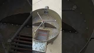 Stainless steel wood fire frying oven- Good tools and machinery make work easy