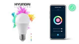 AMPOLLETA INTELIGENTE SMART BULB 8W HYUNDAI LIGHTING