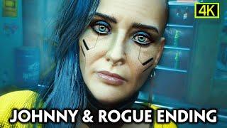 Cyberpunk ► ROGUE ENDING — Johnny Takes Over "Temperance" [Both Outcomes] — Cyberpunk 2077