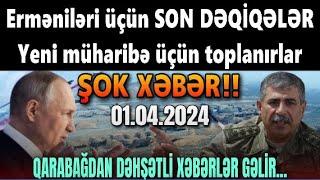 Erməniləri üçün SON DƏQİQƏLƏR - Yeni müharibə üçün toplanırlar