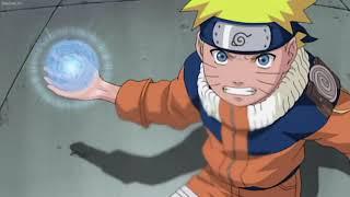 Kakashi sees Naruto's Rasengan for the first time