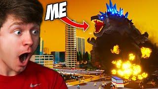 Becoming a GODZILLA KAIJU MONSTER! - Kaiju Simulator