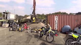 Nuisance Bike Team Crush Seized Bikes and Quads