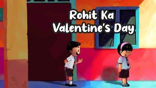 Valentine's Day at School | First Crush | School Days | Childhood | Animated Video | 2D Animation