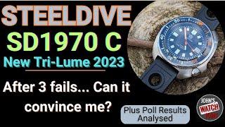 STEELDIVE 1970C. 2023 Version. Can this AliExpress icon finally win me over? Plus Poll analysis.