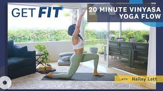 20 Minute Vinyasa Yoga Flow with Hailey Lott | Get Fit | Livestrong.com