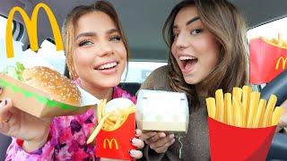  MCDONALDS CAR MUKBANG met Sara Verwoerd | Kristina K 