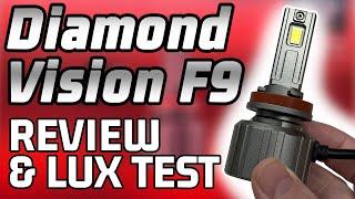 Blows Everything Else Away! - Diamond Vision F9 LED Upgrade Review and Lux Test