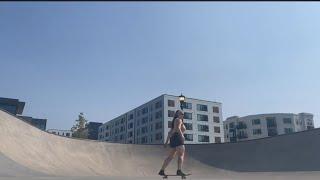 FEMALE SKATEBOARDER | today’s skate session, mostly bowl skating