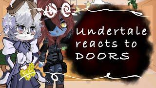 Undertale Reacts To DOORS (Roblox) Full Gameplay [] Gacha Club [] GCRV [] OLD.