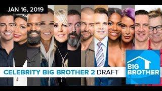 Big Brother Celebrity 2019 Cast Draft Special