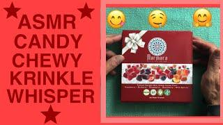 ASMR TASTING TURKISH DELIGHTS CANDY- WHISPER CHEW