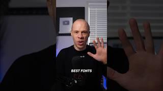 BEST FREE FONTS for YouTube videos