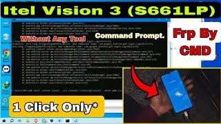 Itel Vision 3 (S661LP) Frp Unlock With Command Prompt "CMD" || 1 Click Only || Ramu Mobile Solution